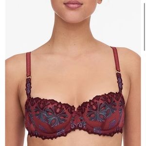 Chantelle Champs Elysees Unlined Lace Demi Bra